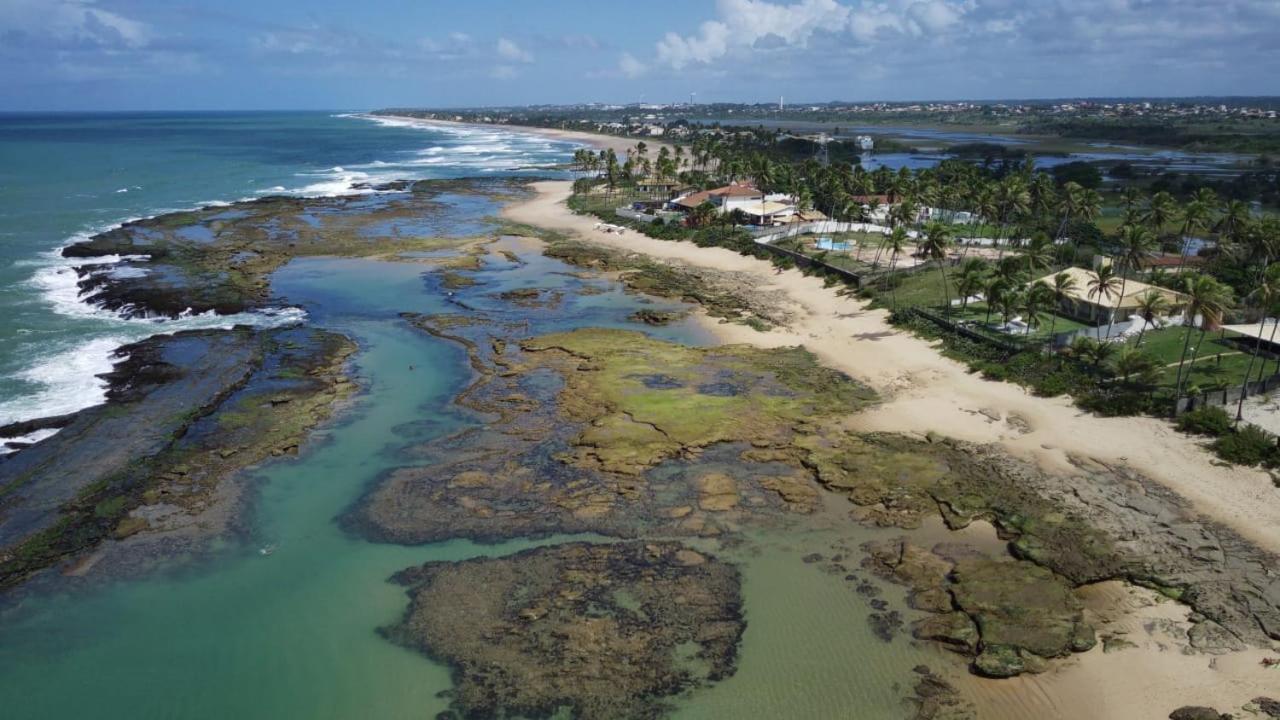 Casa Verde Praia Do Pirui 100 Mts Da Praia 750 Mts De Area Privativa Villa Camaçari Kültér fotó